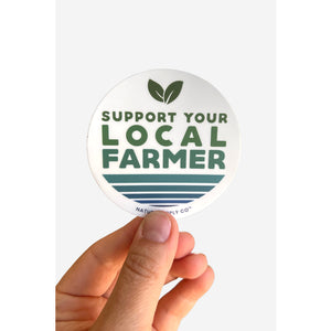Sticker, Support Your Local Farmer