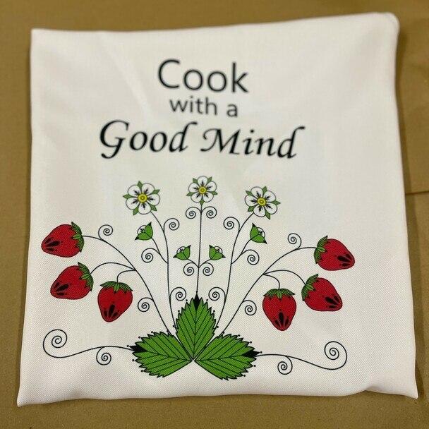 Kitchen Apron - Cook with a Good Mind - Cultural Seeds