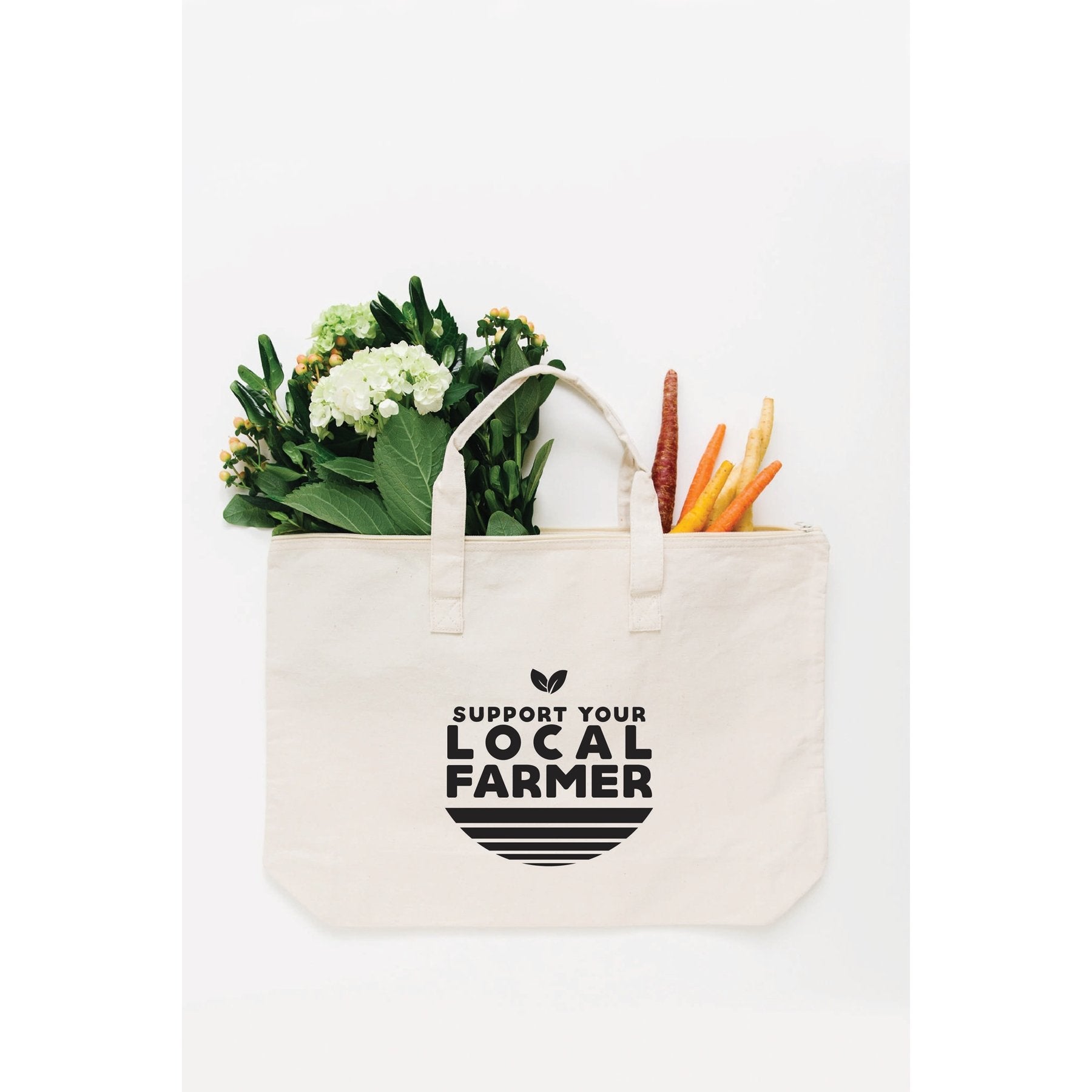 Large Tote Bag - Local Farmer - Cultural Seeds
